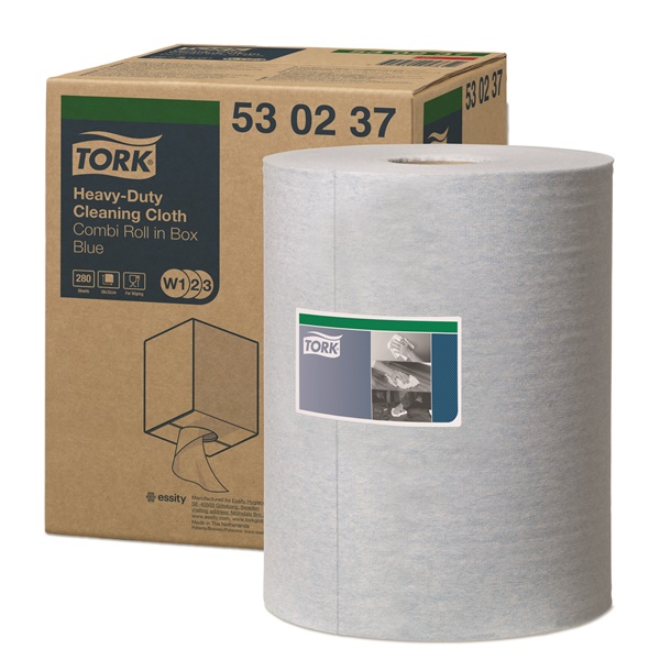Click for a bigger picture.Tork Heavy Duty Cleaning Cloth combi roll