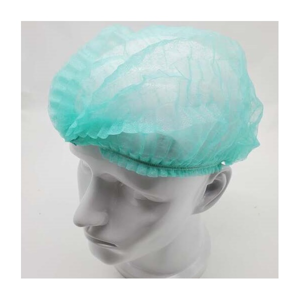 Click for a bigger picture.Pleated MOB CAP green    x1000
