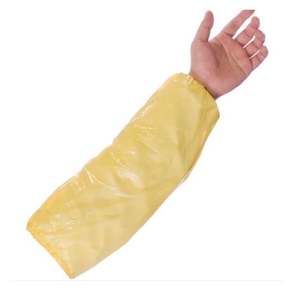 Click for a bigger picture.YELLOW Polythene OVERSLEEVE  x2000