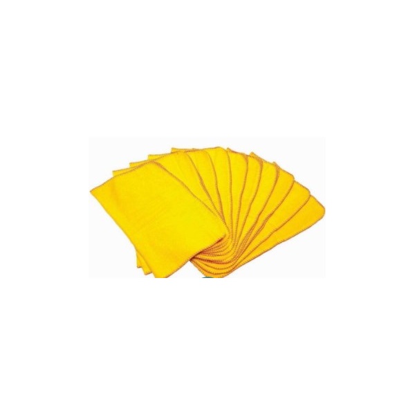 Click for a bigger picture.Std Yellow DUSTER 50x 45cm - pack of 10
