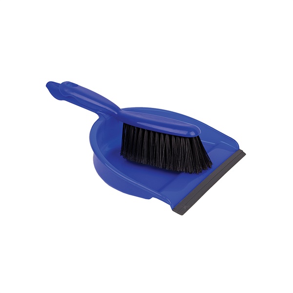 Click for a bigger picture.Blue Economy Open DUSTPAN + Soft BRUSH