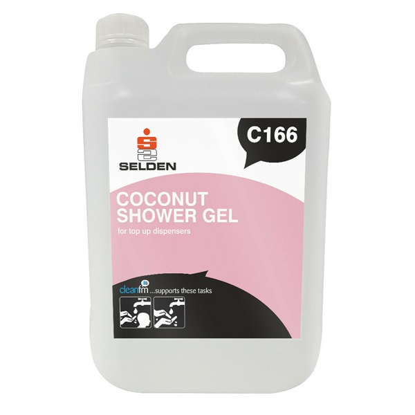 Click for a bigger picture.White Coconut shower gel 2x 5lt