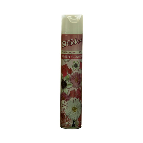 Click for a bigger picture.Shades Aerosol SUMMER FLOWERS 12x 400ml