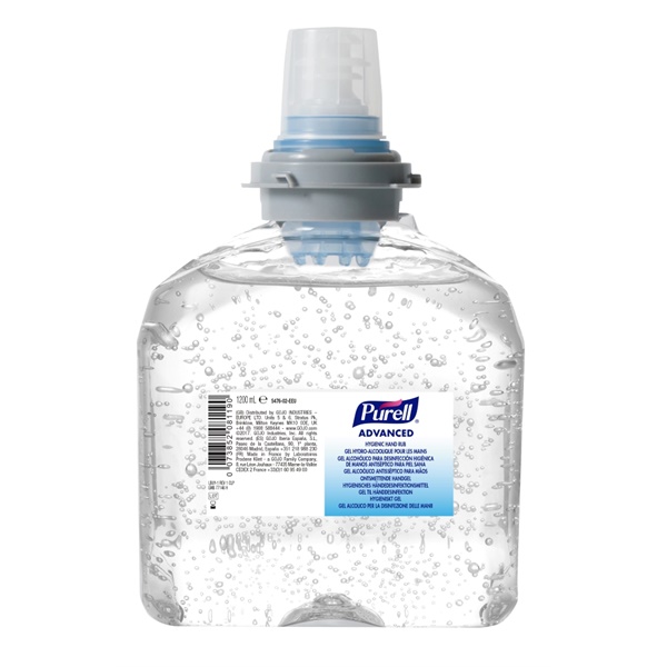 Click for a bigger picture.PURELL Advanced Hygienic Hand Rub TFX