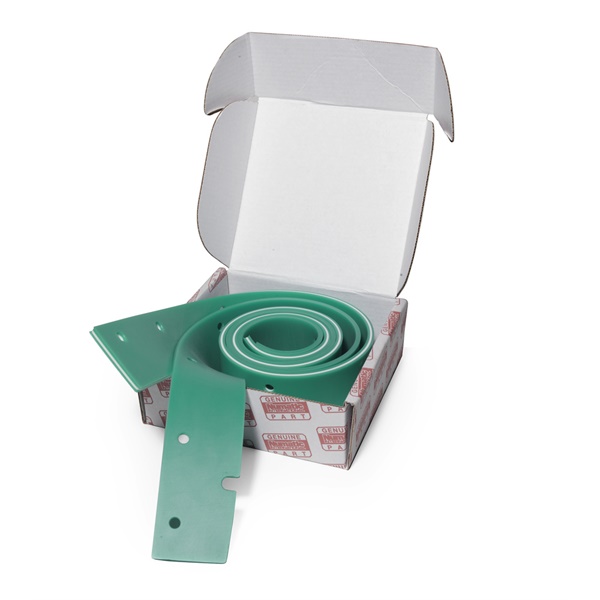 Click for a bigger picture.Replacement Green squeegee blade x 2