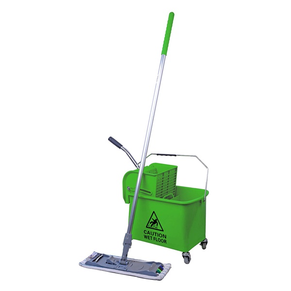 Click for a bigger picture.Green MicroSpeedy FLAT MOP KIT