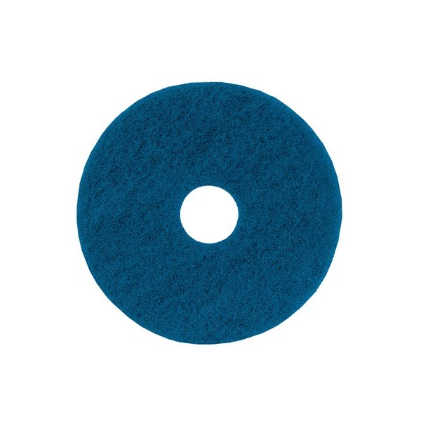 Click for a bigger picture.Fibratesco FLOOR PADS 305mm (12) blue