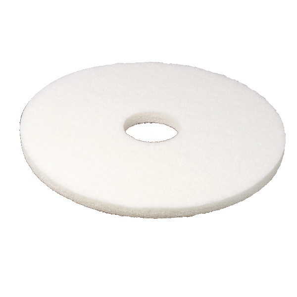 Click for a bigger picture.Fibratesco FLOOR PADS 330mm (13) white