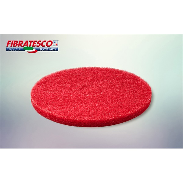 Click for a bigger picture.Fibratesco Floor PADS 505mm (20) red