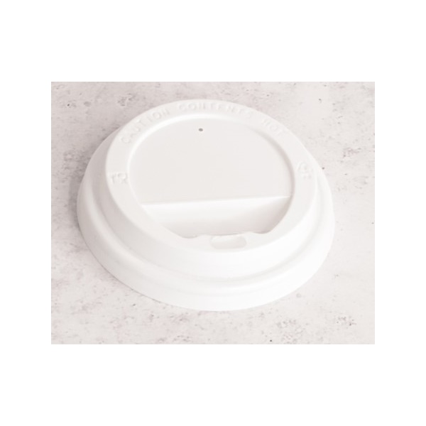 Click for a bigger picture.LIDS FOR 8OZ CUPS (WHITE OR BLACK)