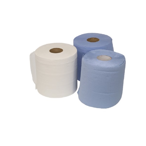 Click for a bigger picture.Blue DIAMOND 2ply Centrefeed rolls 6 x150m