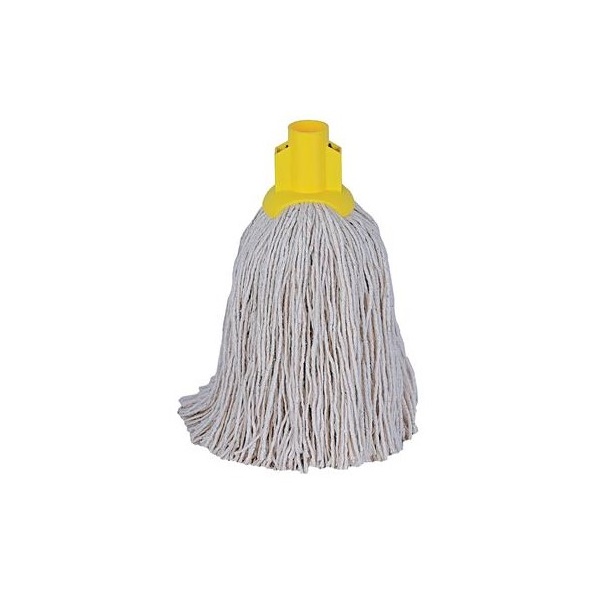 Click for a bigger picture.Yellow No12 Exel COTTON Mop Head