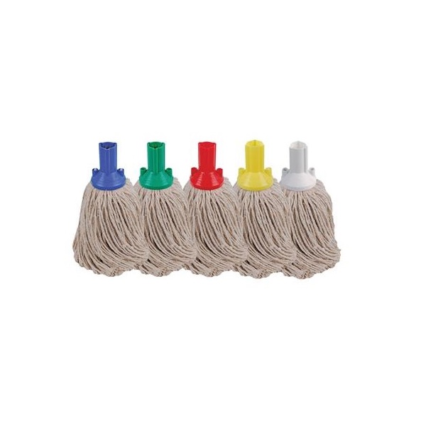 Click for a bigger picture.Blue 200gm PY EXEL Mop Head  x10