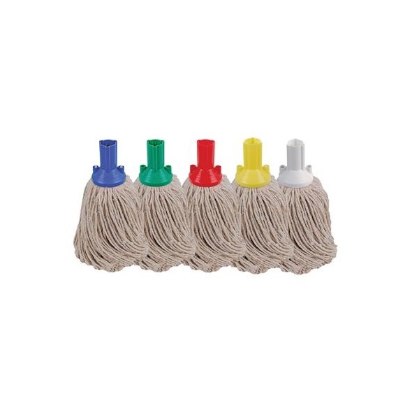 Click for a bigger picture.Blue 250gm PY EXEL Mop Head