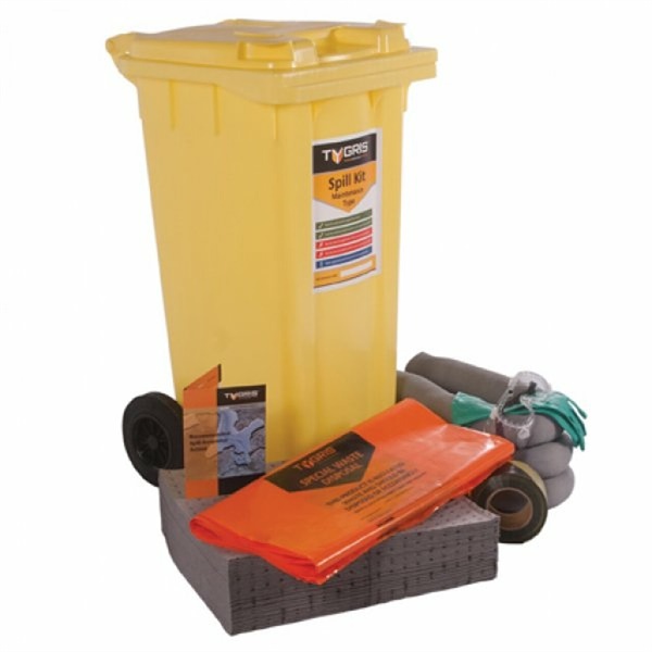 Click for a bigger picture.On-The-Go FORK LIFT SPILL KIT Oil Only