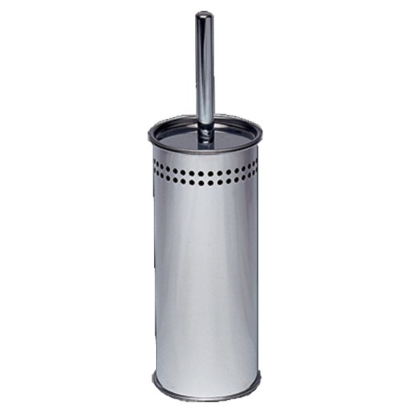 Click for a bigger picture.Stainless TOILET BRUSH SET