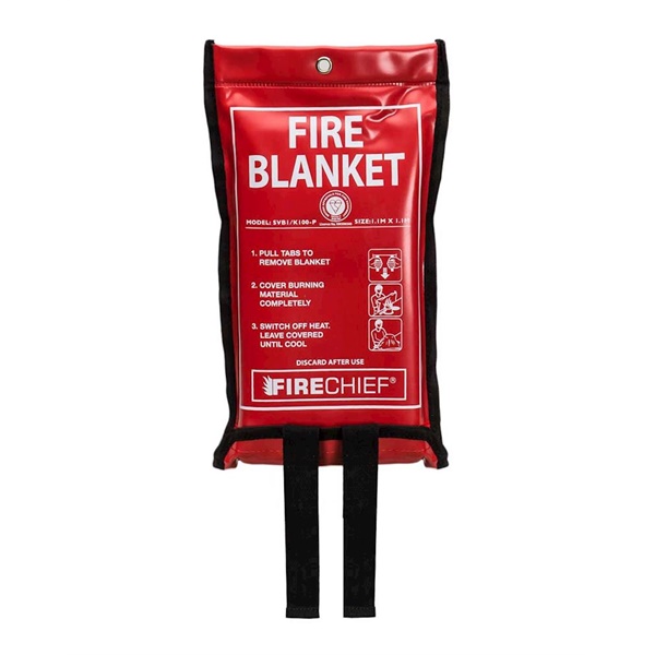 Click for a bigger picture.Soft Pack FIRE BLANKET 1.1 x 1.1m - EN1869