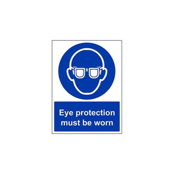 Click for a bigger picture.SIGN Eye Protection  300x400mm Rigid
