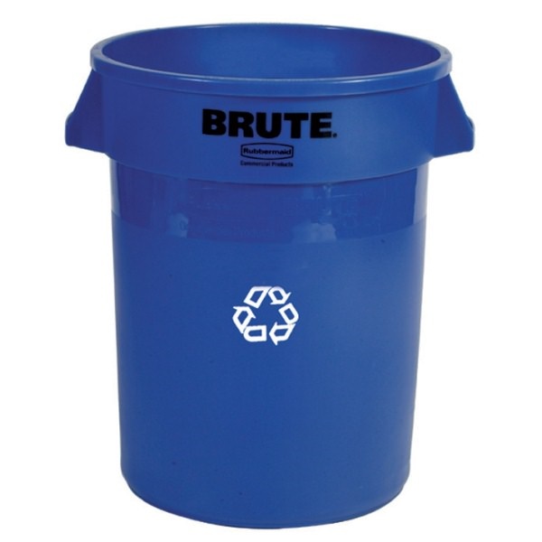 Click for a bigger picture.121lt Blue RECYCLING Brute CONTAINER