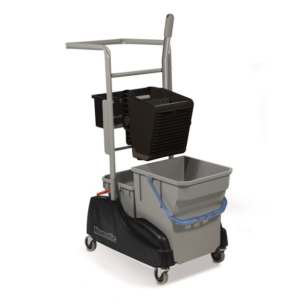 Click for a bigger picture.TWINMOP mopping trolley complete