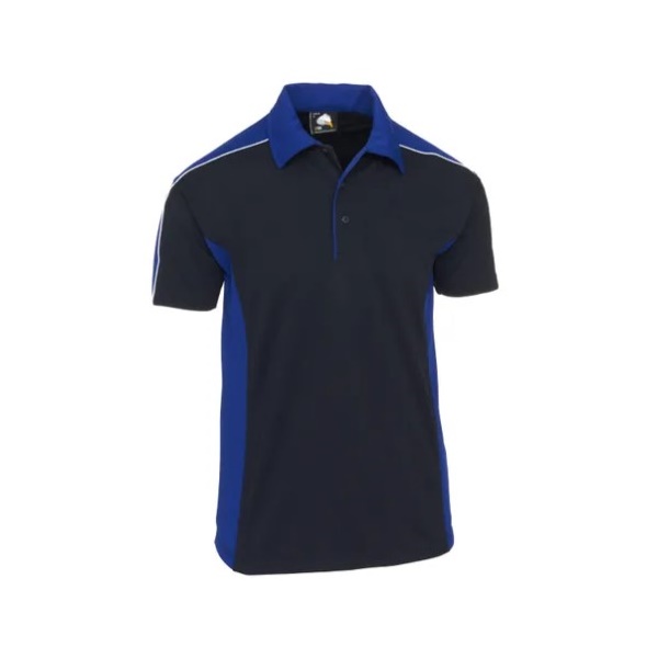 Click for a bigger picture.Navy/Royal Avocet POLO SHIRT 3xl
