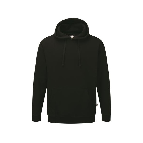 Click for a bigger picture.Black OWL Hooded Sweatshirt  small