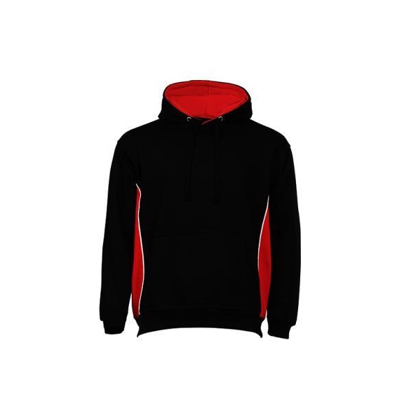 Click for a bigger picture.Bl/red SILVERSWIFT Hooded Sweatshirt large