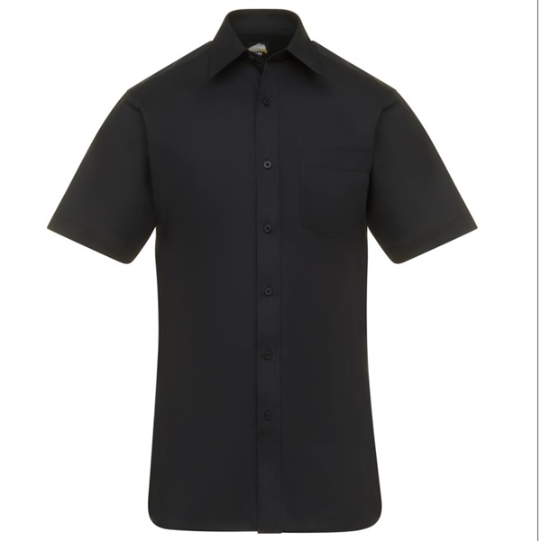 Click for a bigger picture.Black Short Sleeve ESSENTIAL SHIRT 19.5