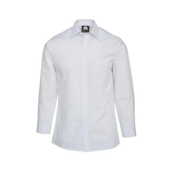 Click for a bigger picture.White Long Sleeve ESSENTIAL SHIRT 14