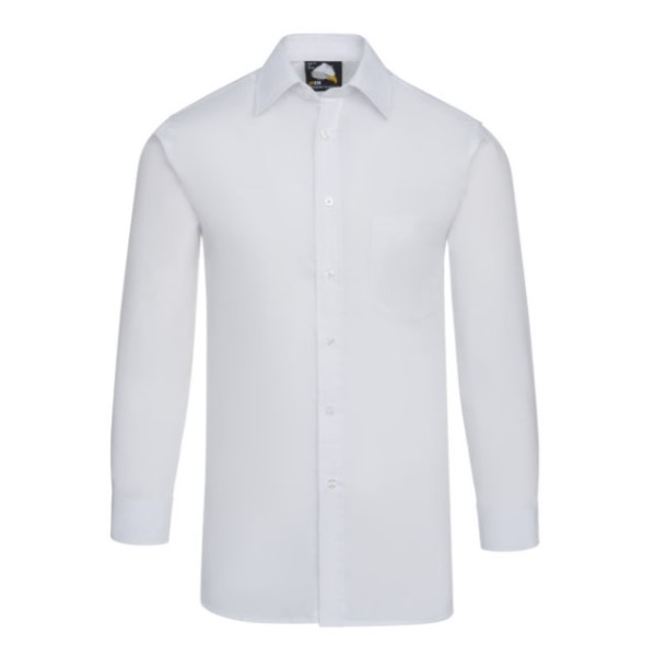 Click for a bigger picture.White Long Sleeve ESSENTIAL SHIRT 15.5