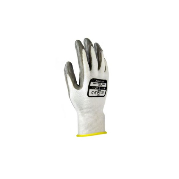 Click for a bigger picture.NITRILE GRIP Glove x 12 (8/med)
