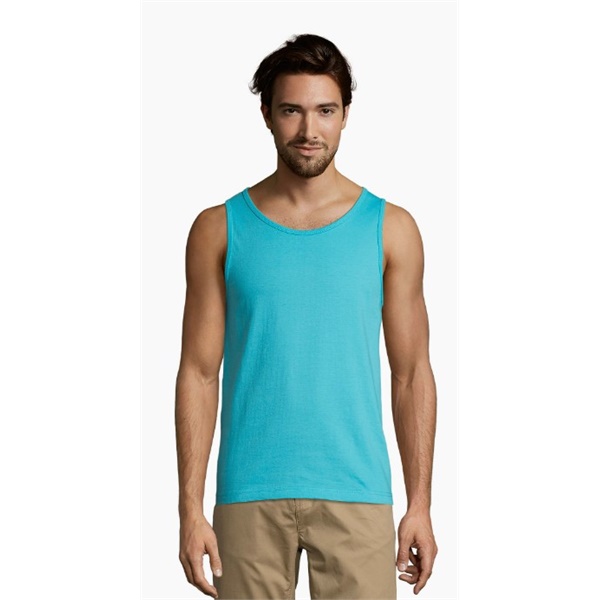 Click for a bigger picture.SOL'S Atoll Blue JustinTank Top- 2xl