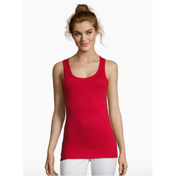 Click for a bigger picture.SOL'S Ladies Red Tank Top- XL
