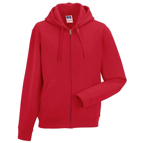 Click for a bigger picture.Classic Red Authentic Zipped Hoodie - med