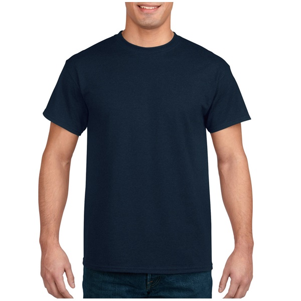 Click for a bigger picture.Navy Heavy Cotton ADULT T-SHIRT large
