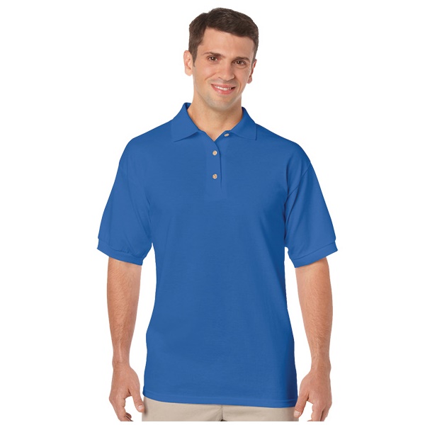 Click for a bigger picture.Royal Gildan DryBlend POLO SHIRT large