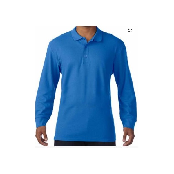Click for a bigger picture.Royal Gildan DryBlend POLO SHIRT large