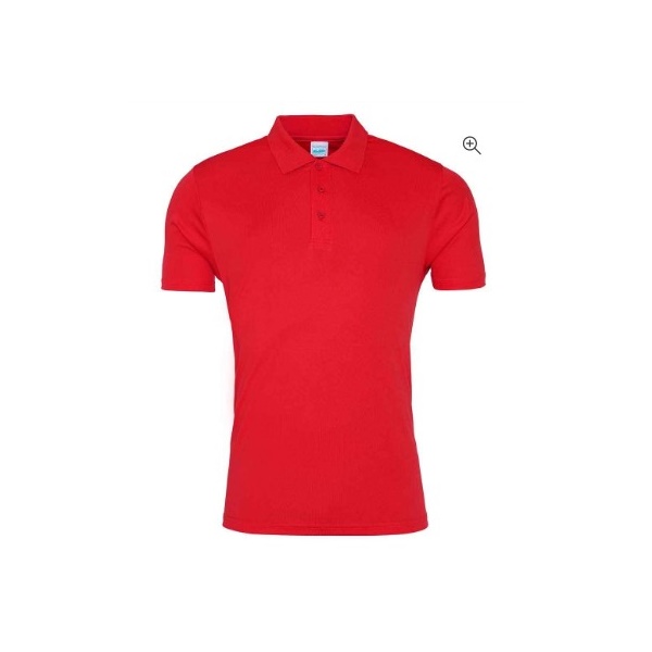 Click for a bigger picture.Red Smooth Polo JUST COOL BY AWDIS- 2xl