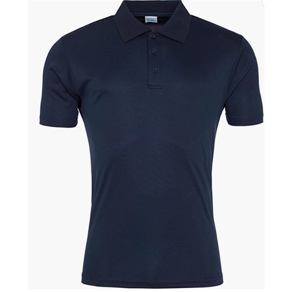 Click for a bigger picture.Navy Smooth Polo JUST COOL BY AWDIS- small