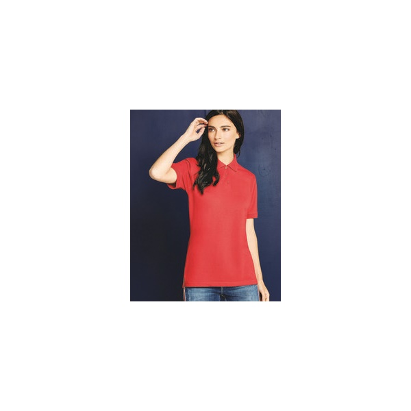 Click for a bigger picture.Raspberry Lady Klassic POLO SHIRT size 16