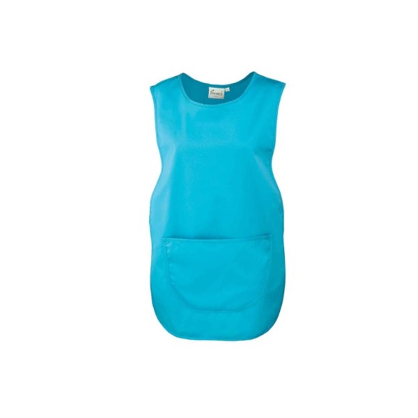 Click for a bigger picture.Turquoise Pocket TABARD 68cm long, small