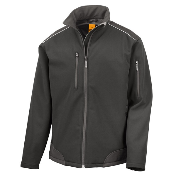Click for a bigger picture.Result Soft Shell JACKET small