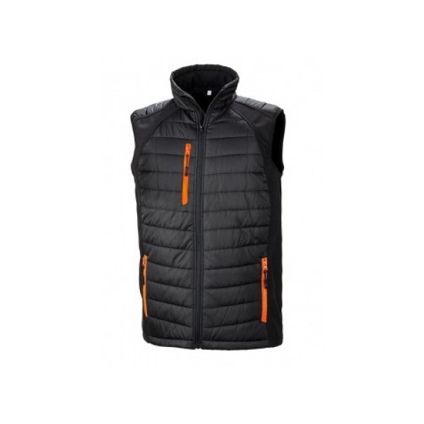 Click for a bigger picture.Result Compass Soft Shell Gilet-  large