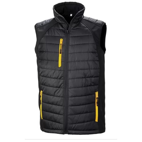 Click for a bigger picture.Result Compass Soft Shell Gilet-  large