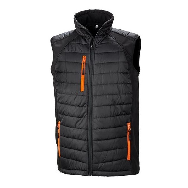 Click for a bigger picture.Result Compass Soft Shell Gilet-  3xl