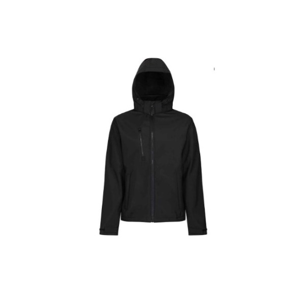 Click for a bigger picture.Venturer Hooded Soft Shell JACKET - small
