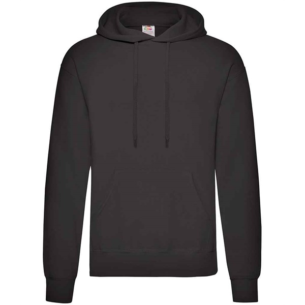 Click for a bigger picture.Black Classic Hooded SWEATSHIRT large