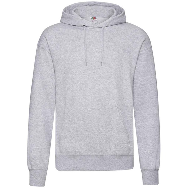Click for a bigger picture.Grey Classic Hooded SWEATSHIRT large