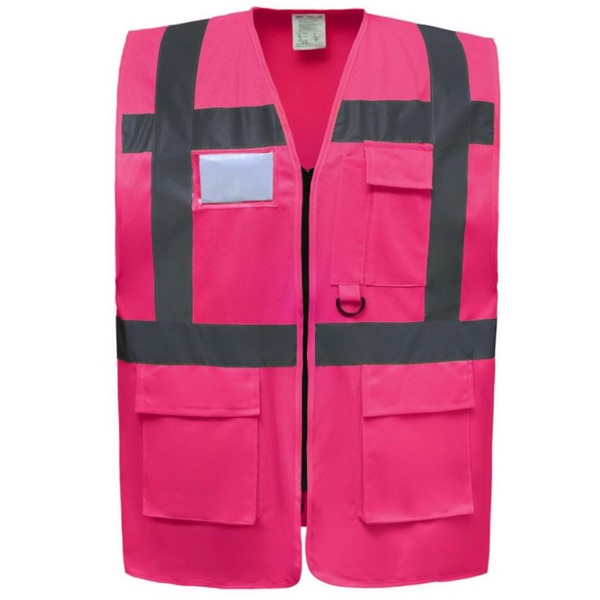 Click for a bigger picture.Pink YOKO Executive Vest - med