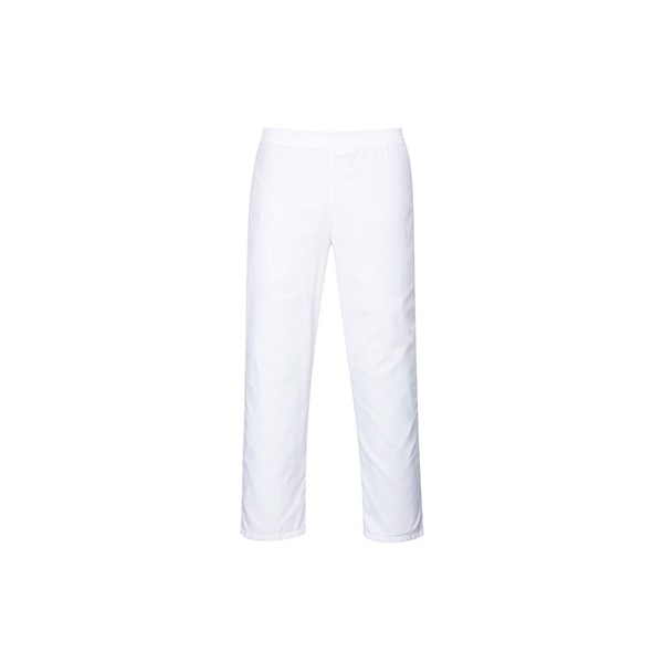 Click for a bigger picture.White Bakers TROUSER  - Large